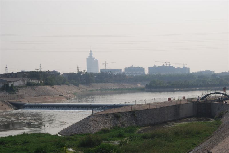 安陽(yáng)河殷都橋橡膠壩